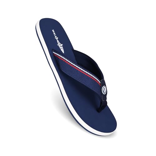 Image of Aqua Fin Slides for Men | EVA Slippers for Men | House Slipper | Lightweight EVA Slip-On Slippers | Casual Water-Friendly Footwear for Beach, Bathroom & Daily Use | Soft Cushioned Footbed...