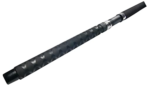Okuma Classic Pro GLT Downrigger Rod (8-20 Lbs, 7-Feet 6-Inch, Medium-Light), Gloss Black & Mirrior Silver by OKUMA - Image 3