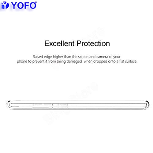 Image of YOFO Back Cover for Samsung Galaxy F14 (2.0 MM|SlimFlexible|Silicone|Transparent|Camera Protection)