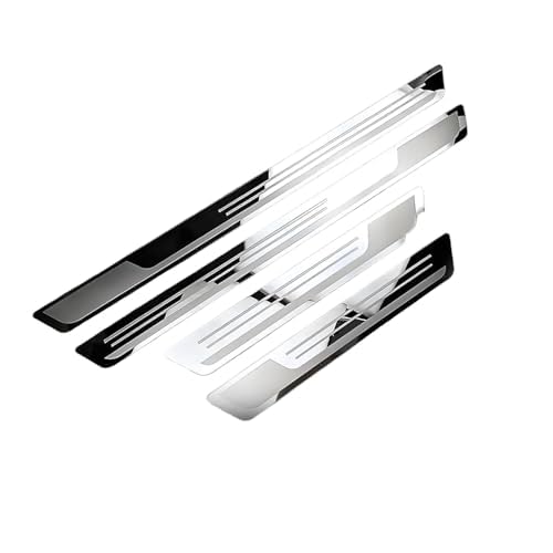 4 Pcs Door Sill Protector Heavy-Duty Scuff Plate Anti-Scratch Guards for Lexus GX 460 2010-2023 Stainless Steel Step Trim Entry Guard