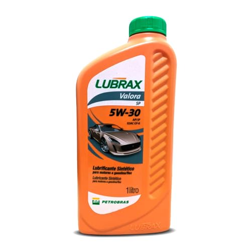 Oleo Lubrax Valora SP 5W-30 API SP ILSAC GF-6A 100% Sintetico