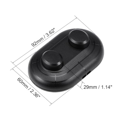 Interruptor de pie 325 doble para solucionar el encendido incómodo de dos lámparas juntas 3
