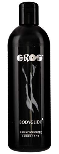 Megasol EROS Bodyglide Super Concentrated Body Gel - Silicon Based Personal Lubricant. Latex Condom Safe, Ultra Long-Lasting Sex Lube Without Parabens or Glycerin ~ 1000 mL