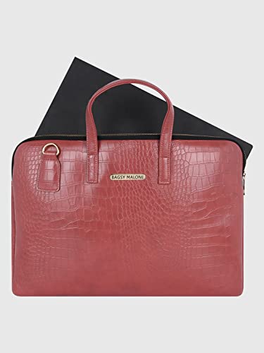 Image of Bagsy Malone Vegan Leather Unisex Laptop Bag-LB0014