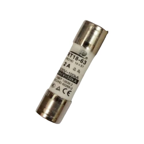 Fusible 2A cylindrique 10x38 pour éviter les pannes et coupures électriques