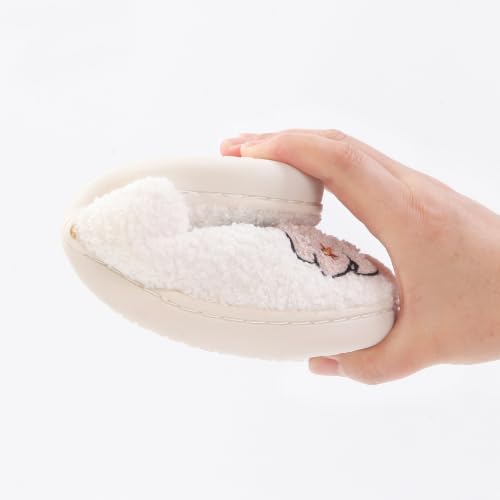 Image of Halloween Pumpkin Slippers for Womens Mens Plush Warm Spooky Lantern Pumpkin Slippers House Shoes