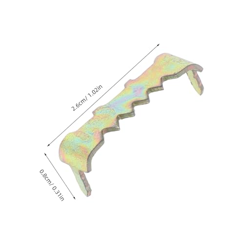 Image of 100pcs Heavy Duty Picture Frame Hangers Self-Nailed Picture Hanging Hardware for Various Frame for Home Decor and Gallery Displays