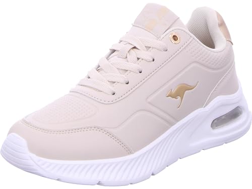 KangaROOS Damen K-PLN Proud RV Sneaker, cool beige/Rich Gold, 40 EU KangaROOS Damen K-PLN Proud RV Sneaker, cool beige/Rich Gold, 40 EU