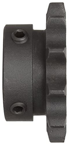 RITZ INDUSTRIAL 35BS11 Roller Chain Sprocket Finished with Keyway, Type B Hub #35 Chain 3/4 bore Size