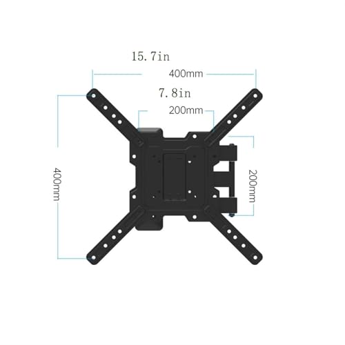 Support mural universel pour TV LCD bras télescopique orientable - 4
