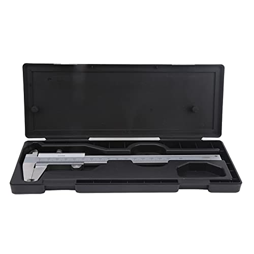 ANKROYU Calibrador Vernier, Calibrador de Ajuste Fino de Acero Inoxidable, Calibre de medición, Herramienta de medición de Profundidad, Herramienta de medición Vernier