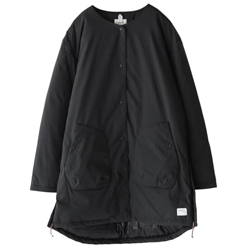 ナンガ NANGA ヒノックリップストップインナーダウンロングカーディガン レディース 秋 冬 ダウン カジュアル ウェア アウター ノーカラー アウトドア キャンプ 撥水 難焼 防寒 保温 N00019