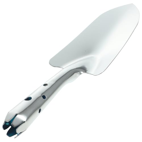 IWOWHERO Garden Spade Small Handheld Trowel Stainless Steel Scoop Versatile Weeding Tool Easy to Use Clean