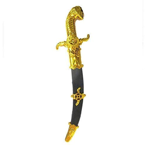 Yuvi fashion point ® - Fancy Plastic Sword (Multicolor with Cover, Size LWH 41 x 7 x 4 cm, Multicolour)