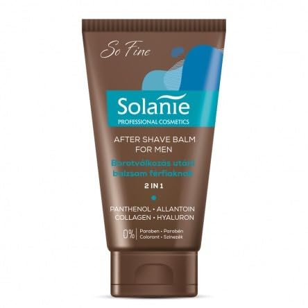 Solanie - So Fine - 50ml - After Shave Balm for Men - Soothing, Hydrating, and Anti-Aging Formula For Reducing After Shave Burning Sensation & Skin Irritation