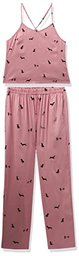 Image of Clovia Women's Cotton Geometric Pajama Set Pack of 1