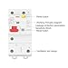 DZ47LE 1P+N Circuit Breaker 100A, Leakage Current Protector for Overload Protection Switch, Residual Current Device 220V with PC Shell, 100 Amp Protection for Residential Safety