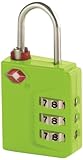 Travel Smart by Conair Travel Sentry 3-Dial Lock; TSA Approved - Lime