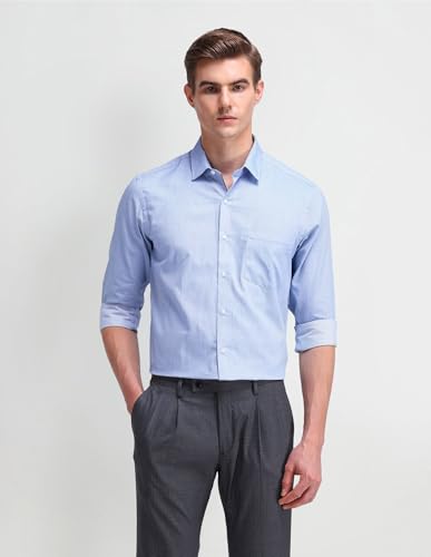 Image of Arrow Men's Solid Slim Fit Shirt