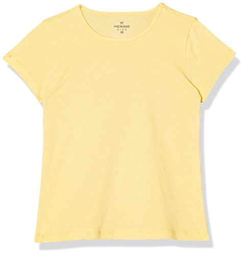 Blusa meia manga, Menina, Hering, amarelo claro, 14