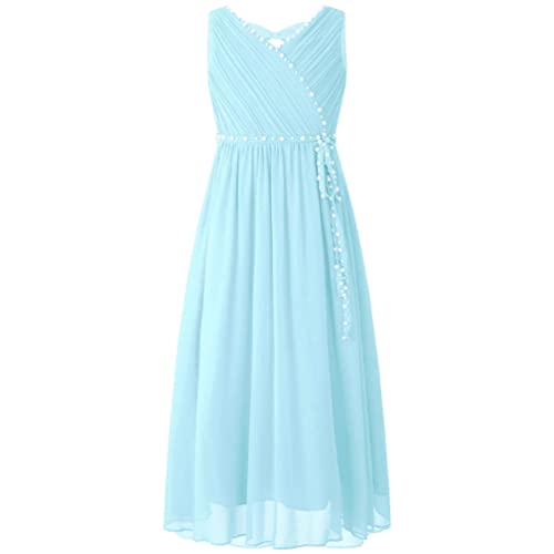 Robe princesse de communion aux finitions soignées pour jeune fille de 4 à 14 ans