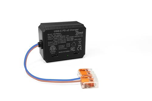 Alimentation USB type C murale pour charger votre iPad proprement dans le salon