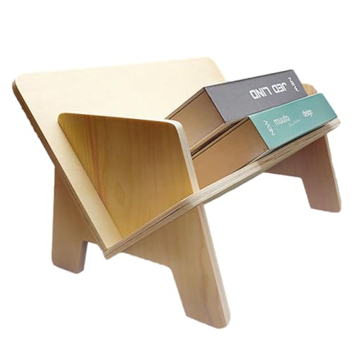 Estantería de escritorio – Estantería de escritorio, organizador de mesa para el hogar, estantería de escritorio de madera, organizador de mesa para mesa de casa