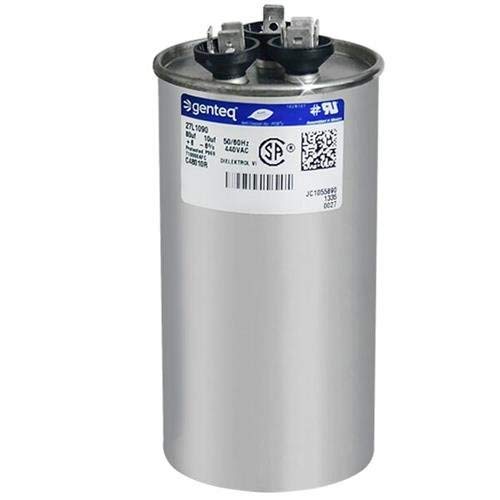 ClimaTek Dual Capacitor Fits Mars 12117-80 + 10 uF MFD x 440 VAC Round