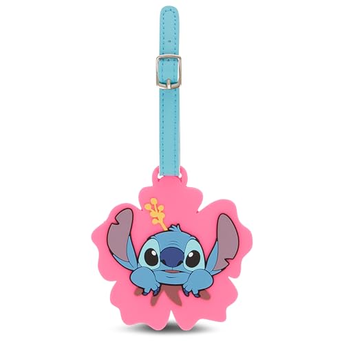 Lilo and Stitch Lugagge Tag - Pink 3 Peice Lugagge Tag and Lanyard Set - Officially Licensed Disney Merchendise3