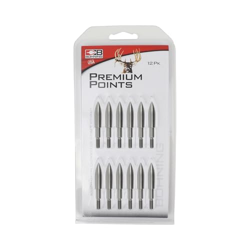 Pointes à visser pour petits arbres de flèche 5 mm avec usinage de précision Match Grade