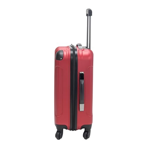 Image of Kenneth Cole REACTION Out of Bounds Lightweight Hardshell 4-Wheel Spinner Luggage, Scarlet Red, 2-Piece Set (20 inch & 28 inch)