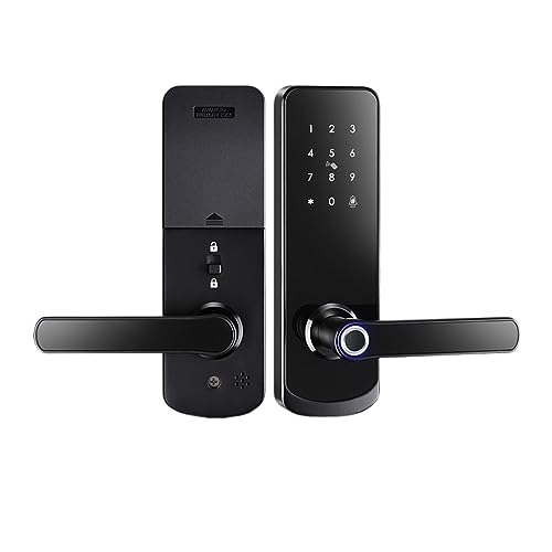 Serrure biométrique Tuya wifi 6050180 pour une maison connectée