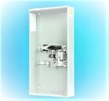 SIEMENS 48104-02GP Meter Socket, RINGLESS Type, 320 AMP Continuous, 400 AMP MAX, Outdoor Enclosure (NEMA Type 3R), Painted G90 Steel, 1 Phase, 3 Wire, 600 VAC, 4 JAW, HQ Clam JAW Lever Bypass MET