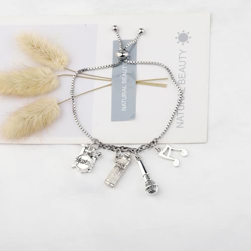 WSNANG HairS Musical Merch Musical Theatre Lover Charm Bracelet Musical Theatre Fans Gift Spray Musical Inspired Gifts2