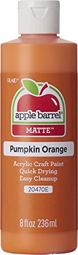 Image of Apple Barrel Acrylic Paint in Assorted Colors (8 Ounce), 20470 Pumpkin Orange