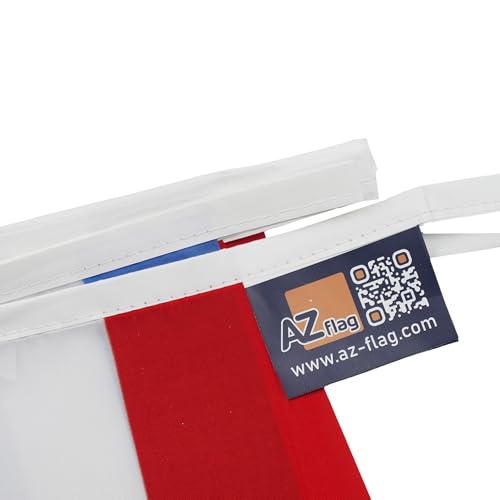 Image of AZ FLAG Netherlands 6 meters BUNTING Flag 20 flags 9'' x 6'' - Dutch STRING flags 15 x 21 cm