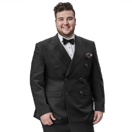 Big and Tall Suits for Men Mens Plus Size Suits Business Wedding Pantsuits Luxury 3 Piece Suits
