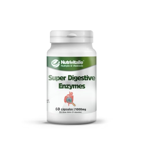 Super Digestiv Enzymes 1000mg 60 Cápsulas Nutrivitalle