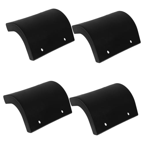 HANABASS 4pcs Sturdy Hockey Table Edge Guards Reliable Plastic Replacement Parts for Enhanced Game Safety Quick Installation and Performance for Air Hockey Tables