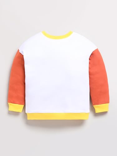 Image of Baby Boys Sweatshirt | Soft Cotton Pullover Top for Winter | Cute & Cozy Casual Wear for Kids