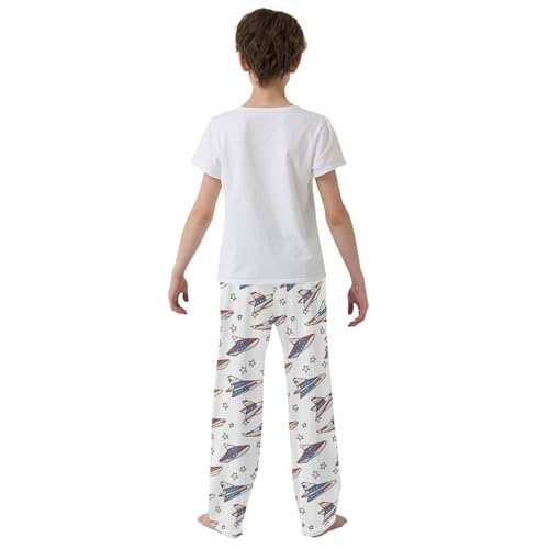 Pajama Bottoms, Pajamas Pant Paper Planes Lounge Wear Casual Cartoon Sleep Long Pants Soft Pjs Sleepwear3
