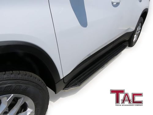 Estribos laterales para SUV 2018-2024 aluminio negro 5.5" miniatura 2