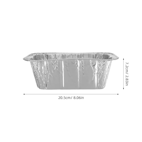 Bandejas de aluminio desechables accesorios de limpieza rápida para barbacoa exterior 3