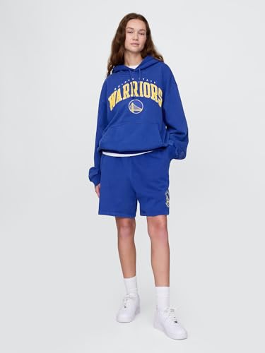 Image of GAP Men's X Nba Graphic Logo Hoodie Sweatshirt