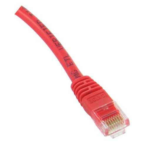 Cable de red Ethernet Cat 5E UTP 7.62 m rojo miniatura 3