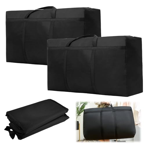 2 Stück 160L Große Aufbewahrungstasche, 420D Oxford Transporttasche,...