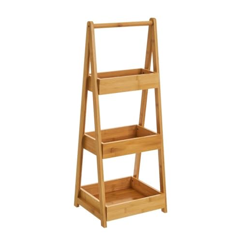 LOLAhome - Estantería Cubo 1 Estante de Madera Gris 30x24x54 cm para Dormitorio u Oficina. Diseño Compacto de 2 Huecos con Acabado Realista de Efecto Madera Que Ayuda a Mantener el Orden