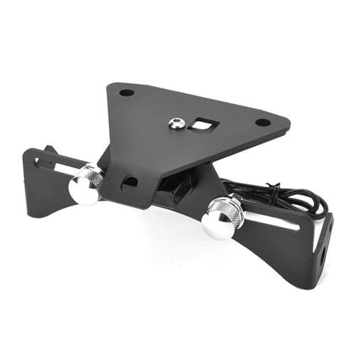 Support de plaque d'immatriculation moto avec éclairage LED pour Aprilia 2009-2019