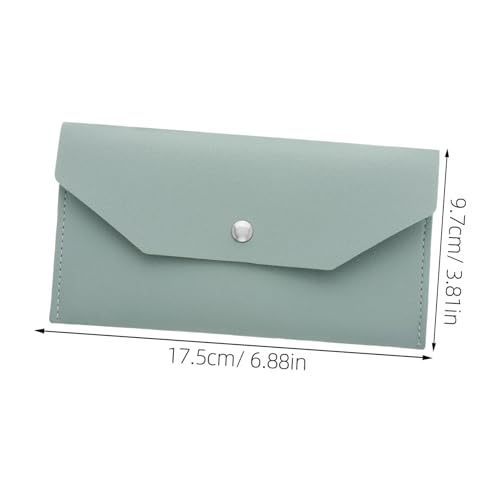 Cash Envelope Wallet for Women Elegant Slim Pu Purse Portable Minimalist Wallet Small Card Holder Versatile Functionality for Everyday Use2