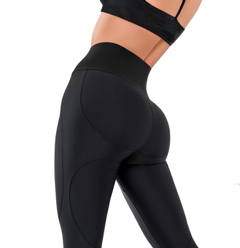 Bona Fide High Waisted Tummy Control Leggings for Women - Butt Lifting | Body Shaping Compression Tights Skin Tight Sculpting Yoga Pants Gym Workout Waist product thumbnail 11